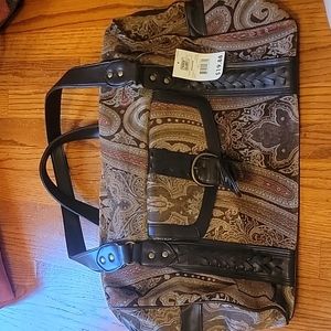 Faded Glory Paisley Weekender